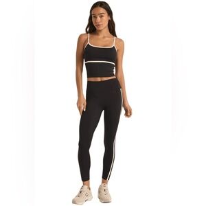 Z Supply Black and White Active Set